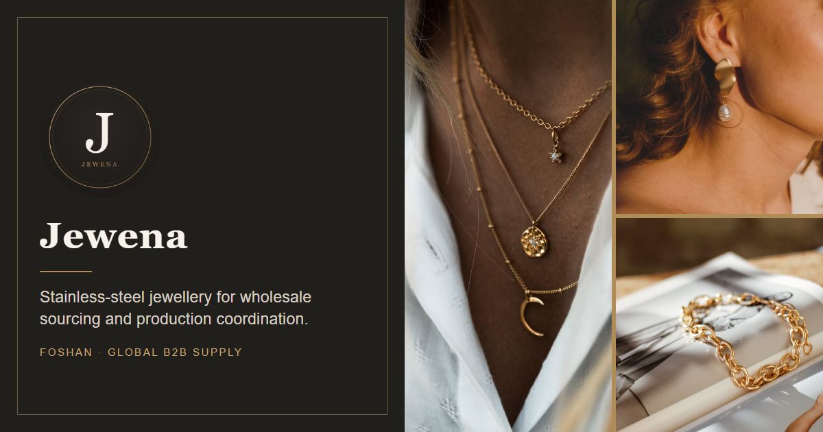 Jewena Roses Stainless Steel Jewelry Supply for Brands · Jewena
