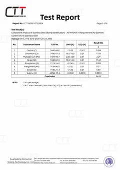 N.º do relatório CTT26090107358EN – página 3