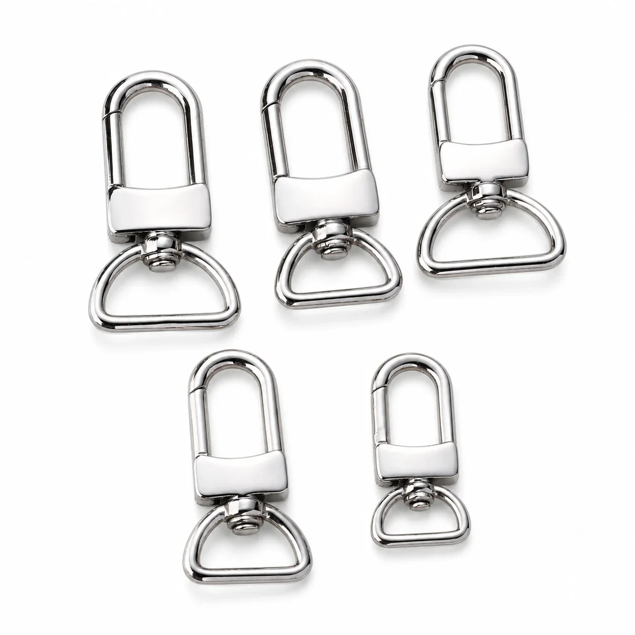 Polished Stainless Steel Swivel Snap Hook Accessory