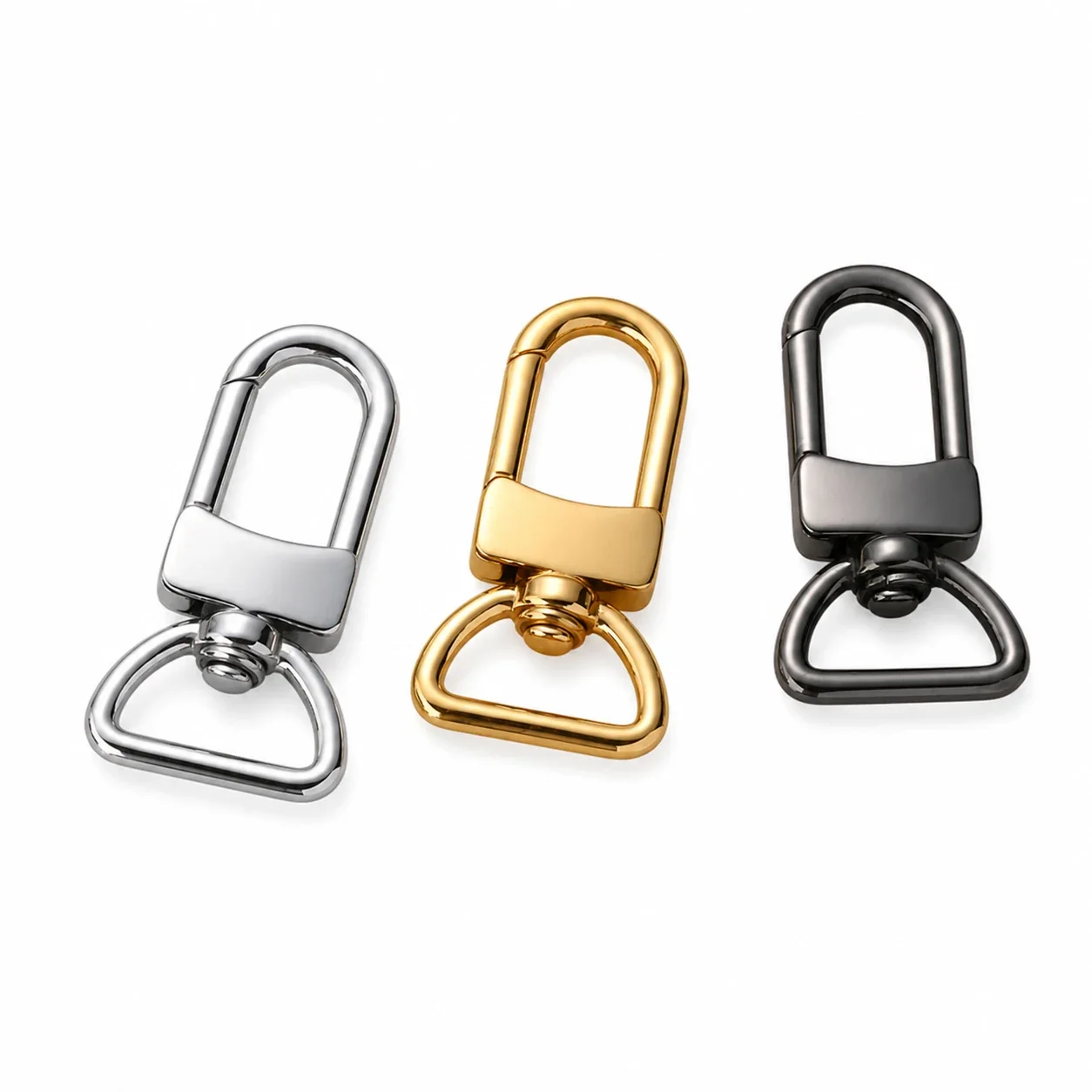 Polished Stainless Steel Swivel Snap Hook Accessory
