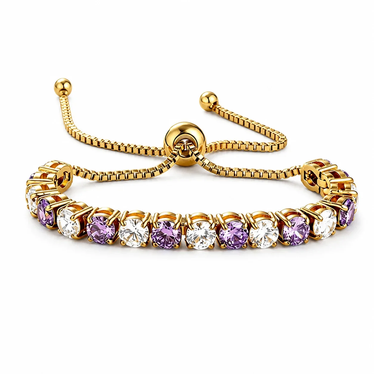 Radiant 316 Stainless Steel 5mm CZ Tennis Bracelet