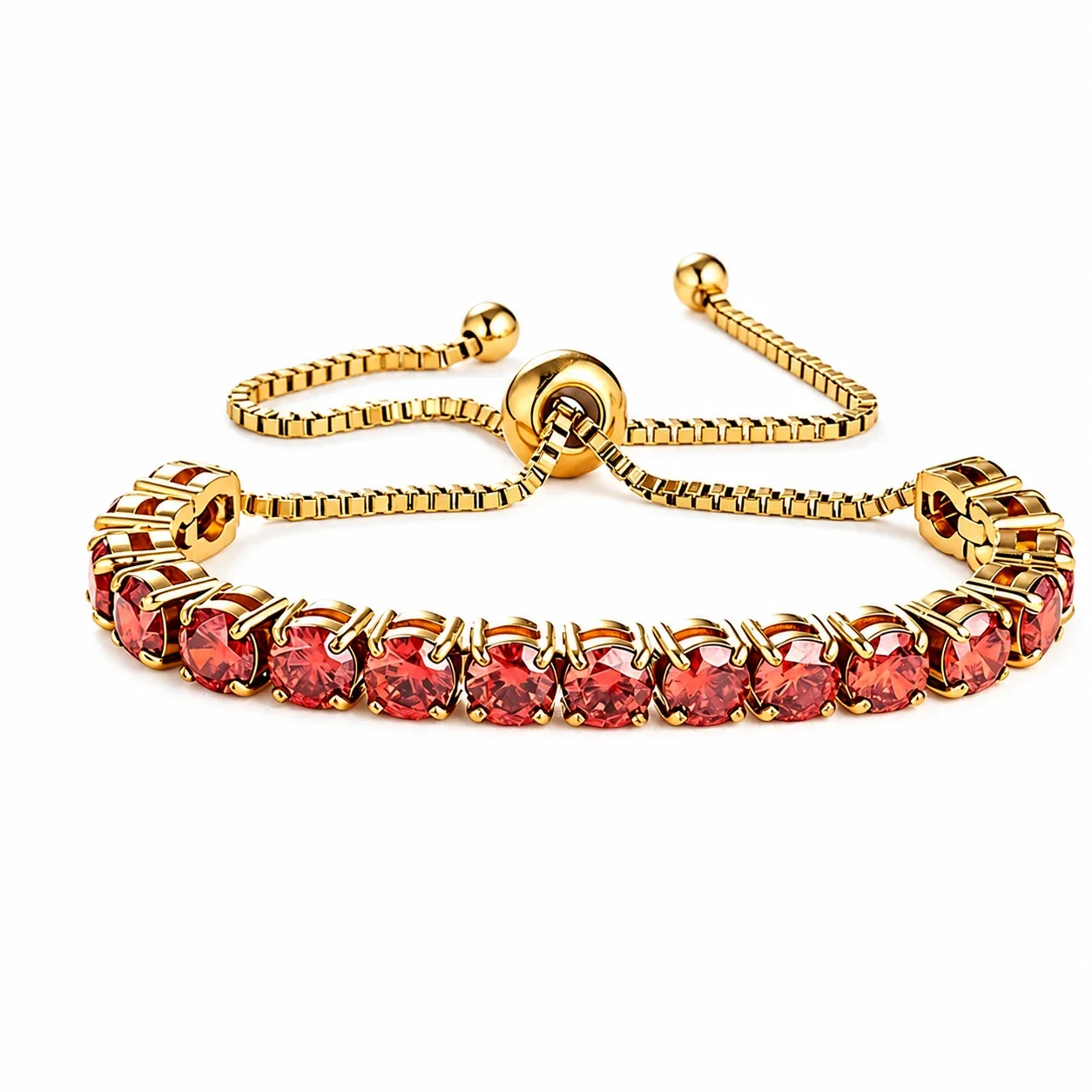 Radiant 316 Stainless Steel 5mm CZ Tennis Bracelet