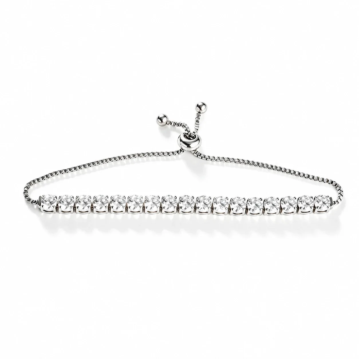 Radiant 316 Stainless Steel 5mm CZ Tennis Bracelet