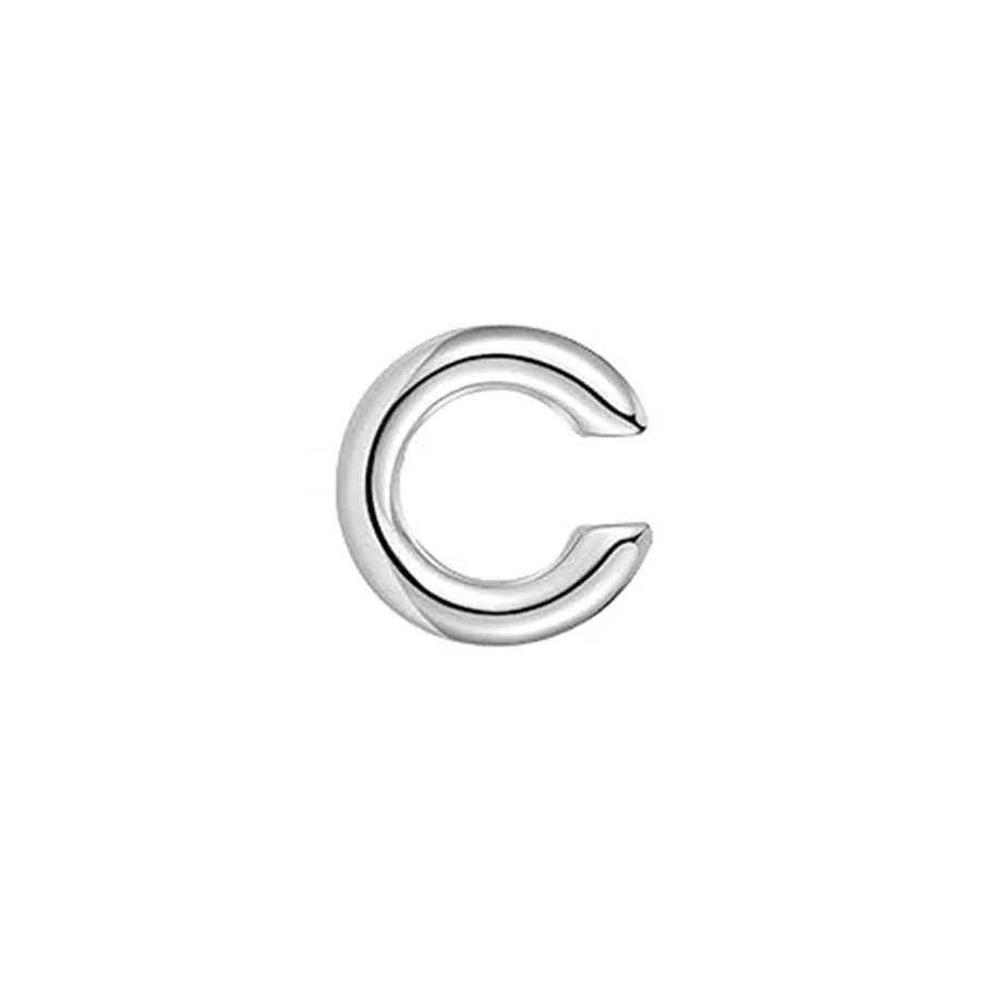 Polished 316 Stainless Steel Double-Band Ear Cuff