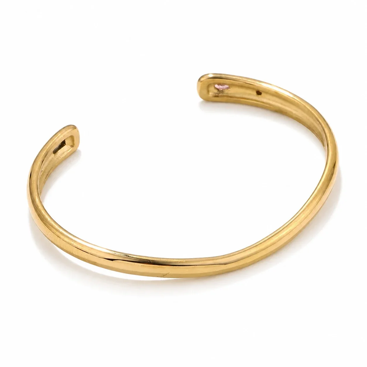 Sculptural 316 Stainless Steel Interlaced Cuff