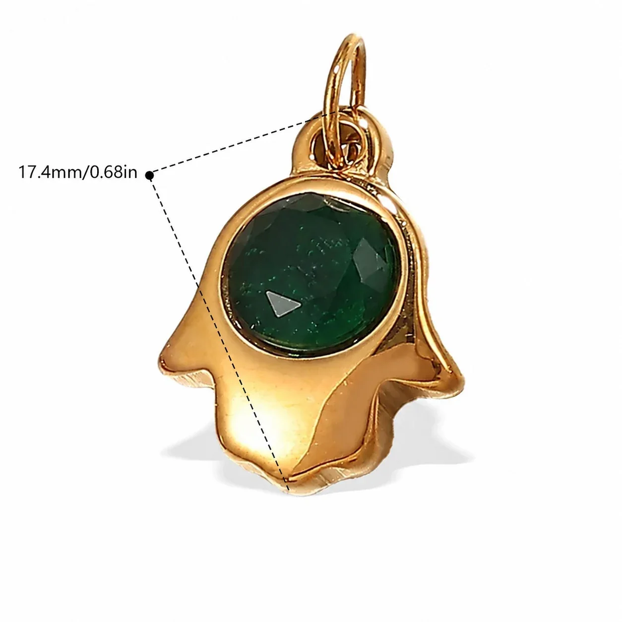 Foto do produto: Pendant Charms with Animal Motifs, 18K Gold-Plated Steel