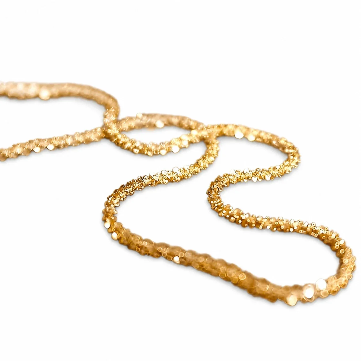 Foto prodotto: Catenina in Acciaio Inox a Maglia Popcorn Brillante - 316 - PVD