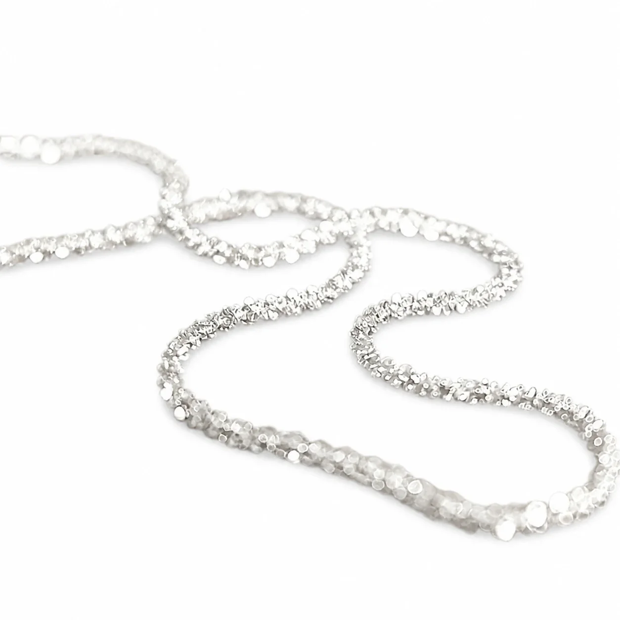 Foto prodotto: Catenina in Acciaio Inox a Maglia Popcorn Brillante - 316 - PVD