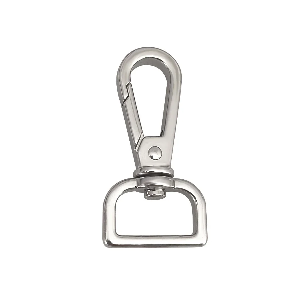 Rounded Swivel Strap Loop Stainless Steel Snap Hook Accessory