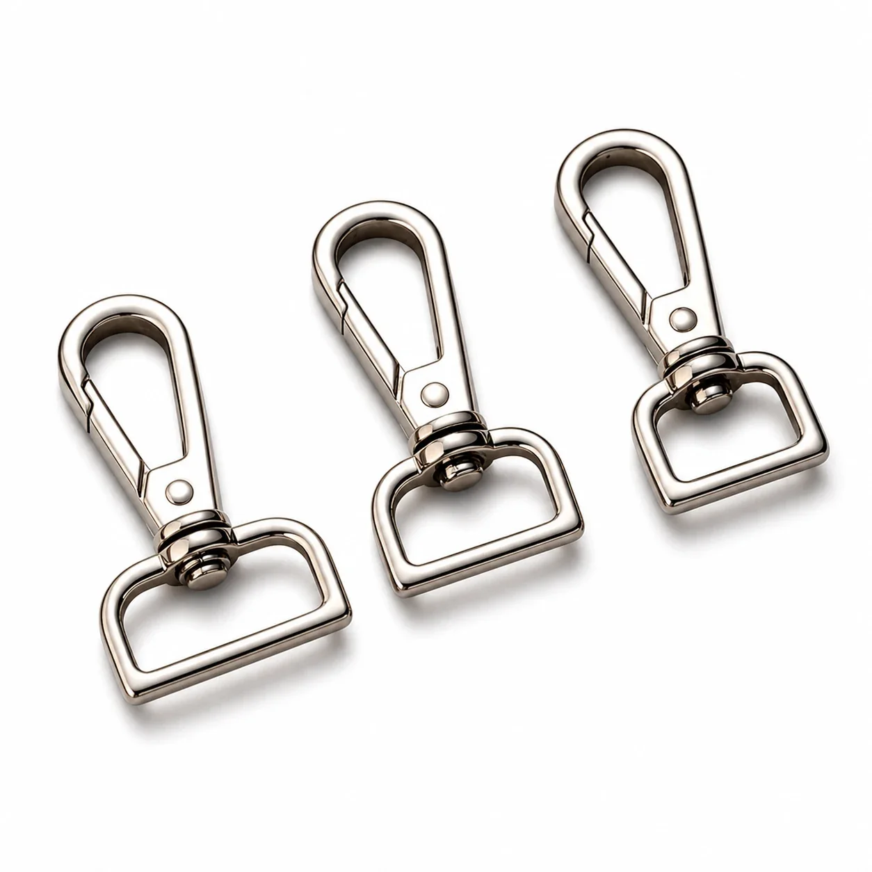 Polished Stainless Steel Swivel Snap Hook Accessory
