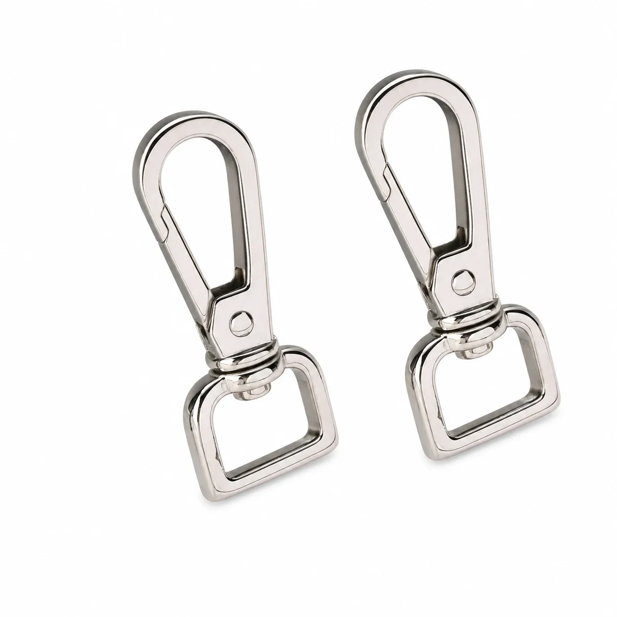 Polished Stainless Steel Swivel Snap Hook Accessory