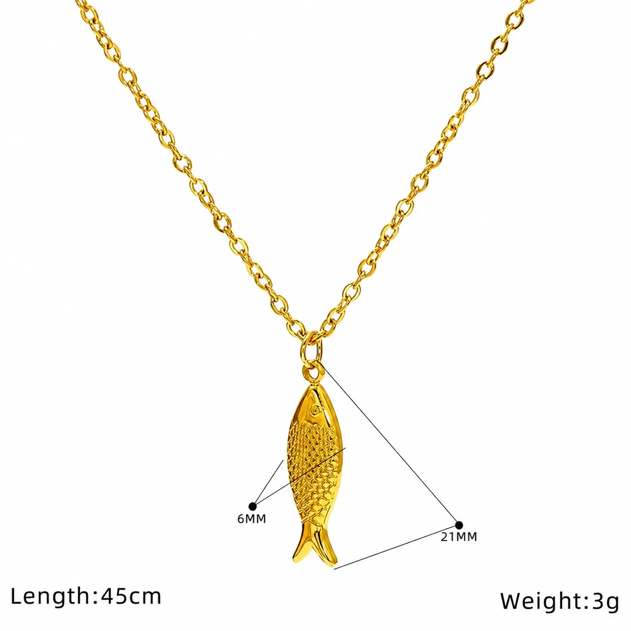 Coastal 18K Gold-Plated Stainless Steel Shell Cable Necklace - Gold Octopus