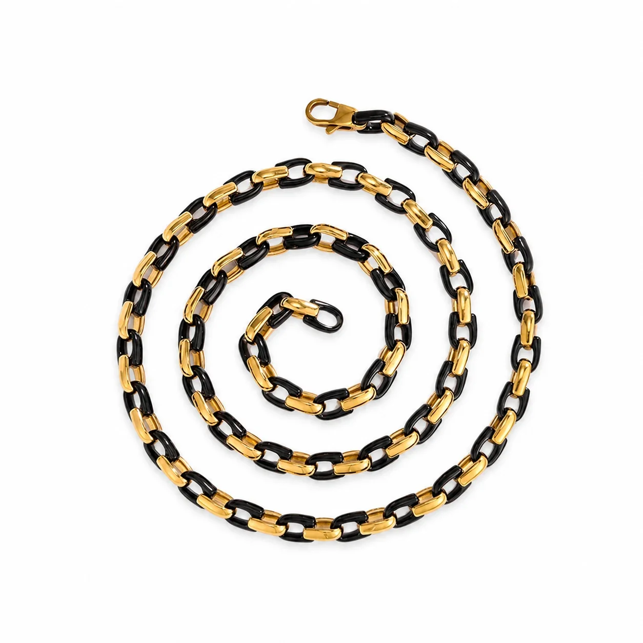 Bold 316 Stainless Steel Box Link Chain Bracelet
