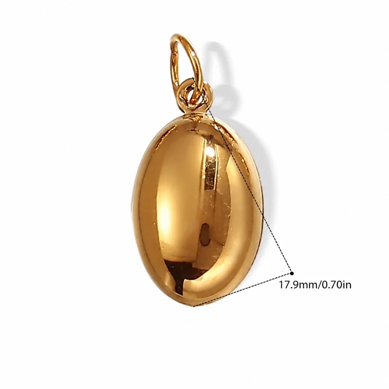 Foto del producto: Colgantes con motivos huecos de acero inoxidable chapado en oro