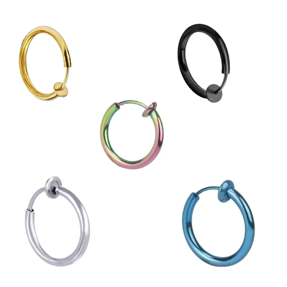 Minimal 316 Stainless Steel C-Shaped Ear Cuff