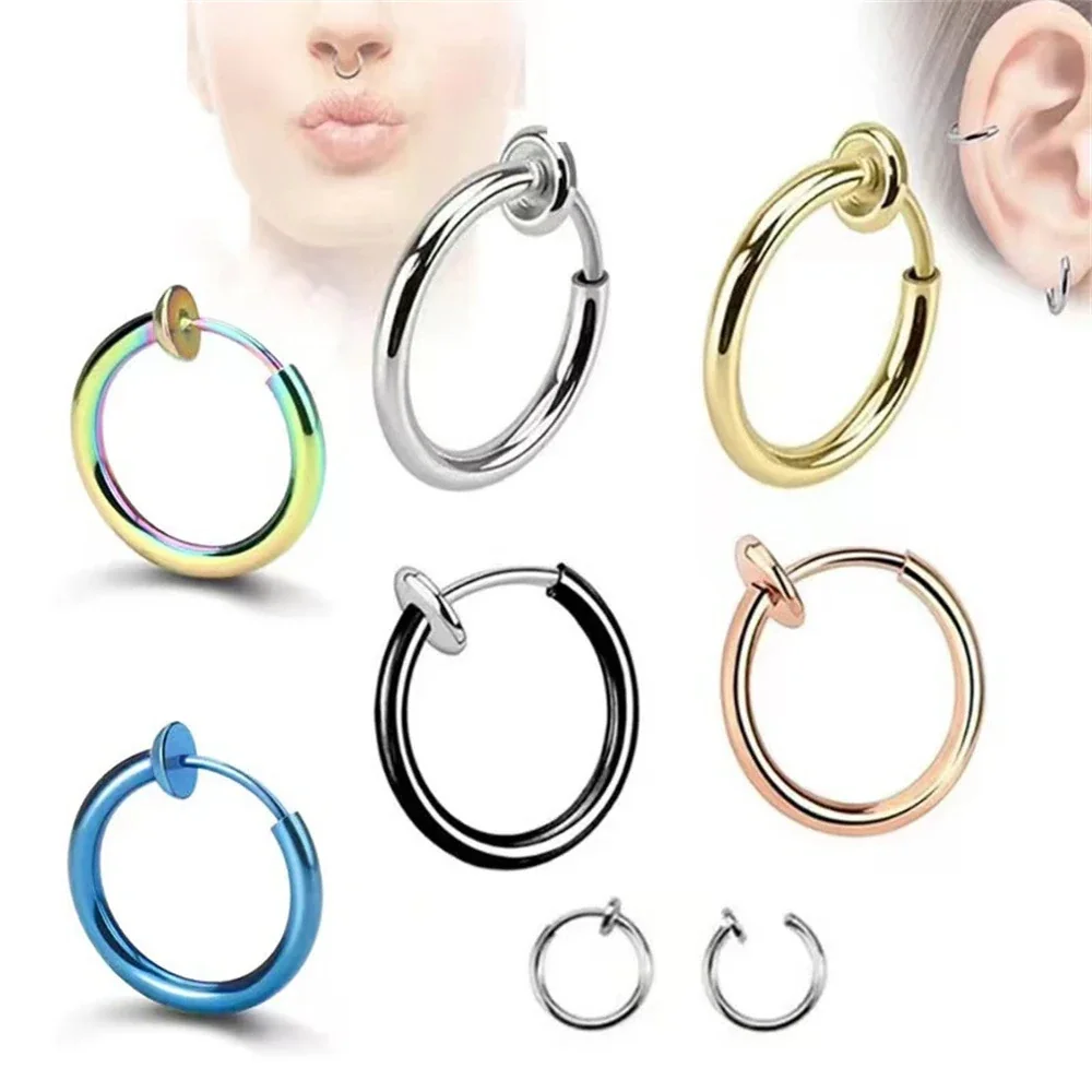 Minimal 316 Stainless Steel C-Shaped Ear Cuff