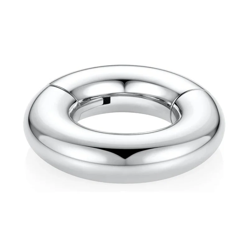 Polished 316 Stainless Steel Hinged Hoop Body Ring