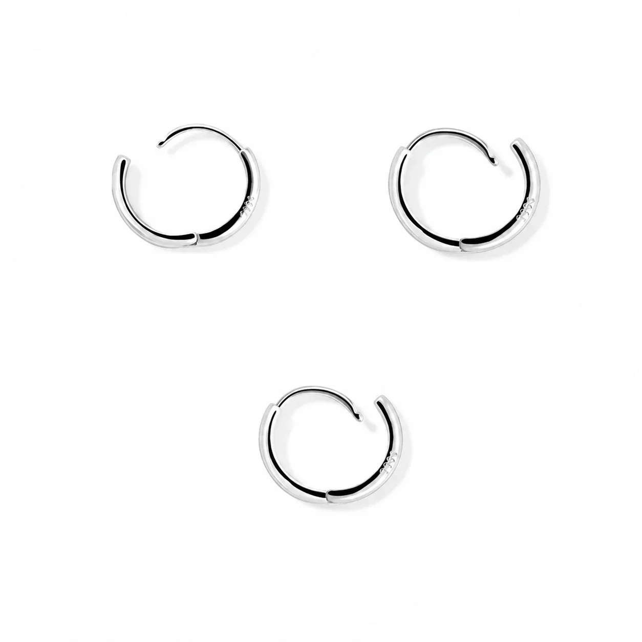 Celestial 316 Stainless Steel CZ Charm Ear Cuff