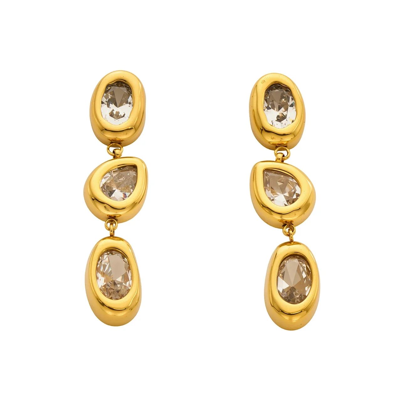 Ready-stock wholesale fashion jewelry selection in stainless steel