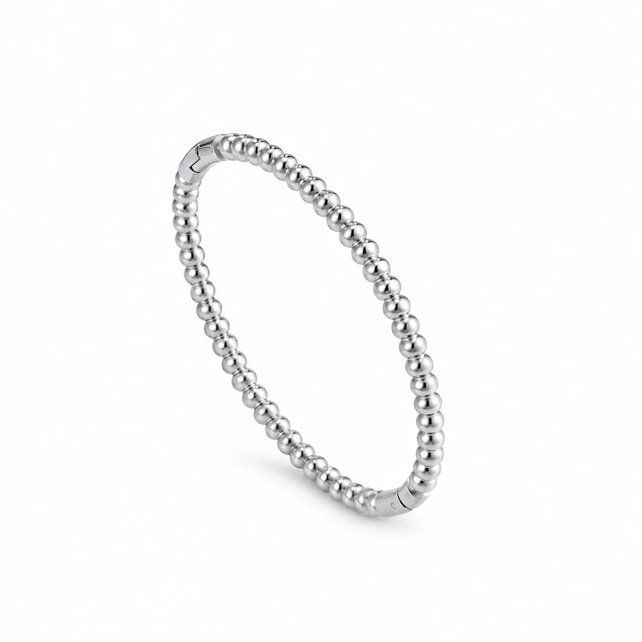 Foto del producto: Bamboo Segment Bangle in Gold-Plated Stainless Steel