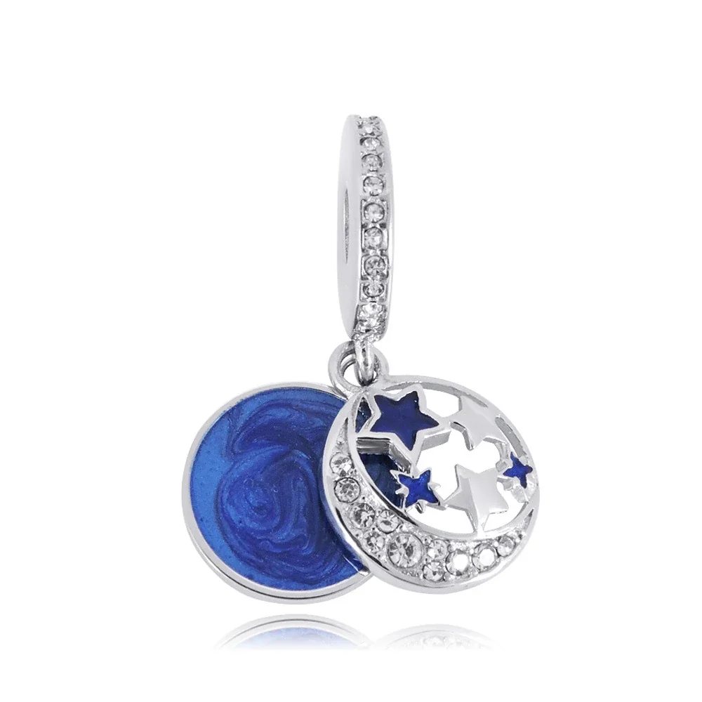 Playful 316 Stainless Steel Enamel Charm Pendant - Style