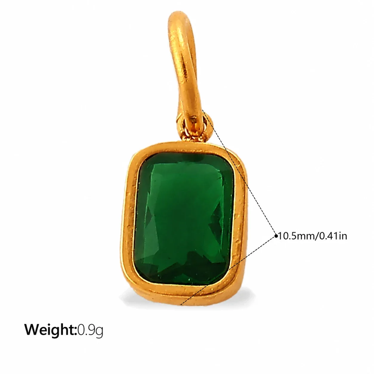 Foto do produto: Flower Charm Pendant with Crystal Petals, 18K Gold-Plated