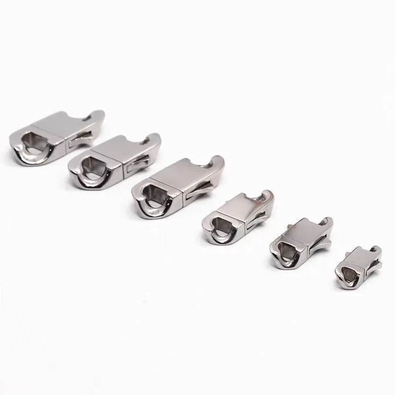 Polished Stainless Steel Rectangular Clasp Accessory
