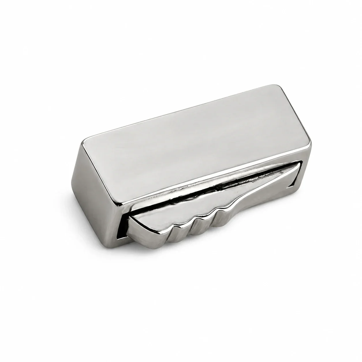 Polished Stainless Steel Slider Clasp for Tennis Chain
