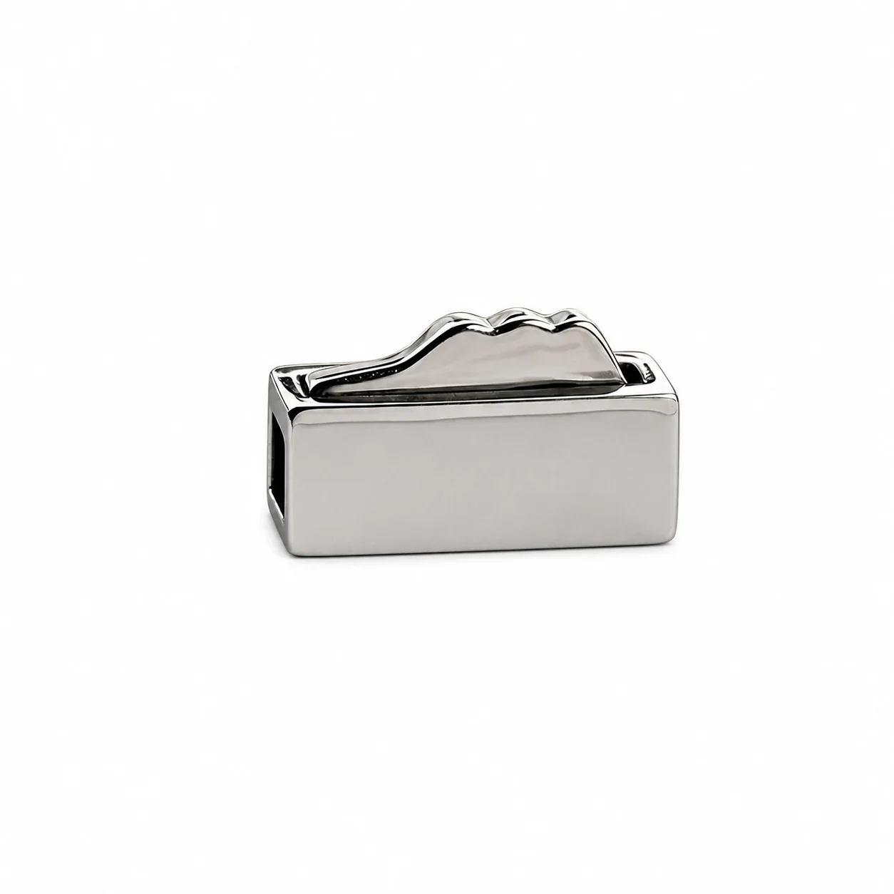 Polished Stainless Steel Slider Clasp for Tennis Chain
