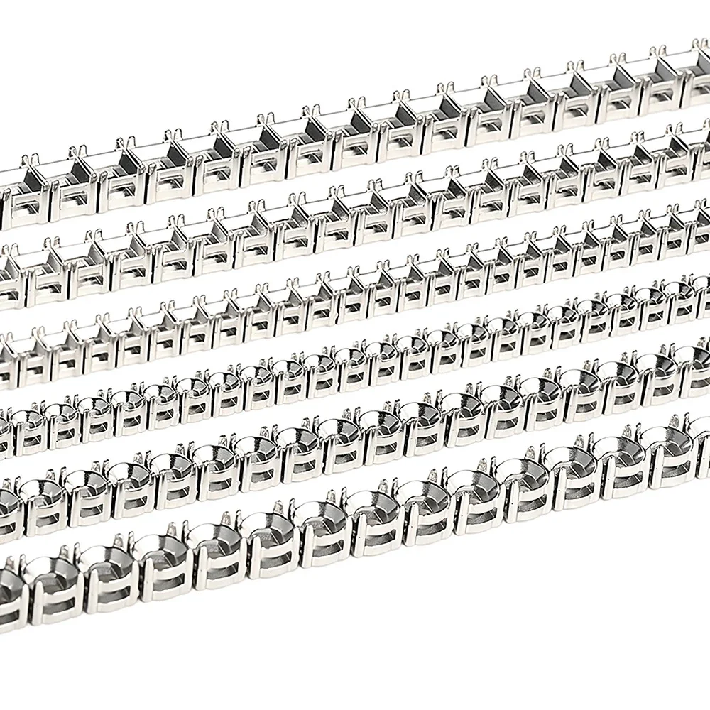Polished Stainless Steel Round Cup Chain Bracelet