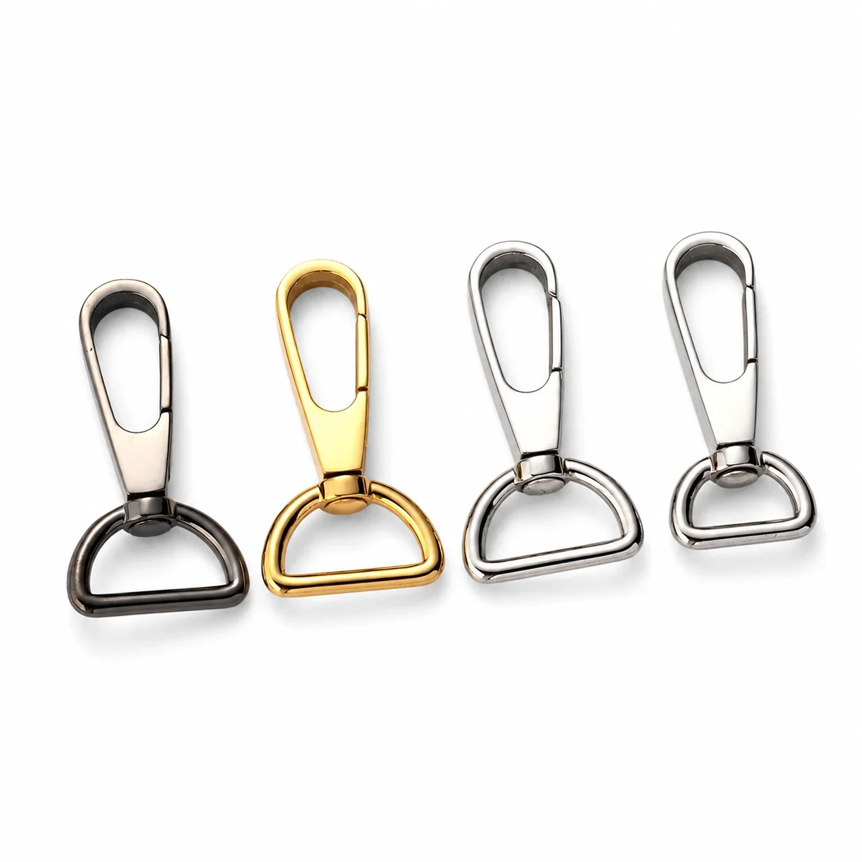 High-Polish Tapered Swivel Snap Hook Accessory