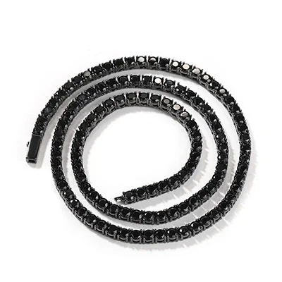 Iced 316 Stainless Steel CZ Tennis Chain Necklace