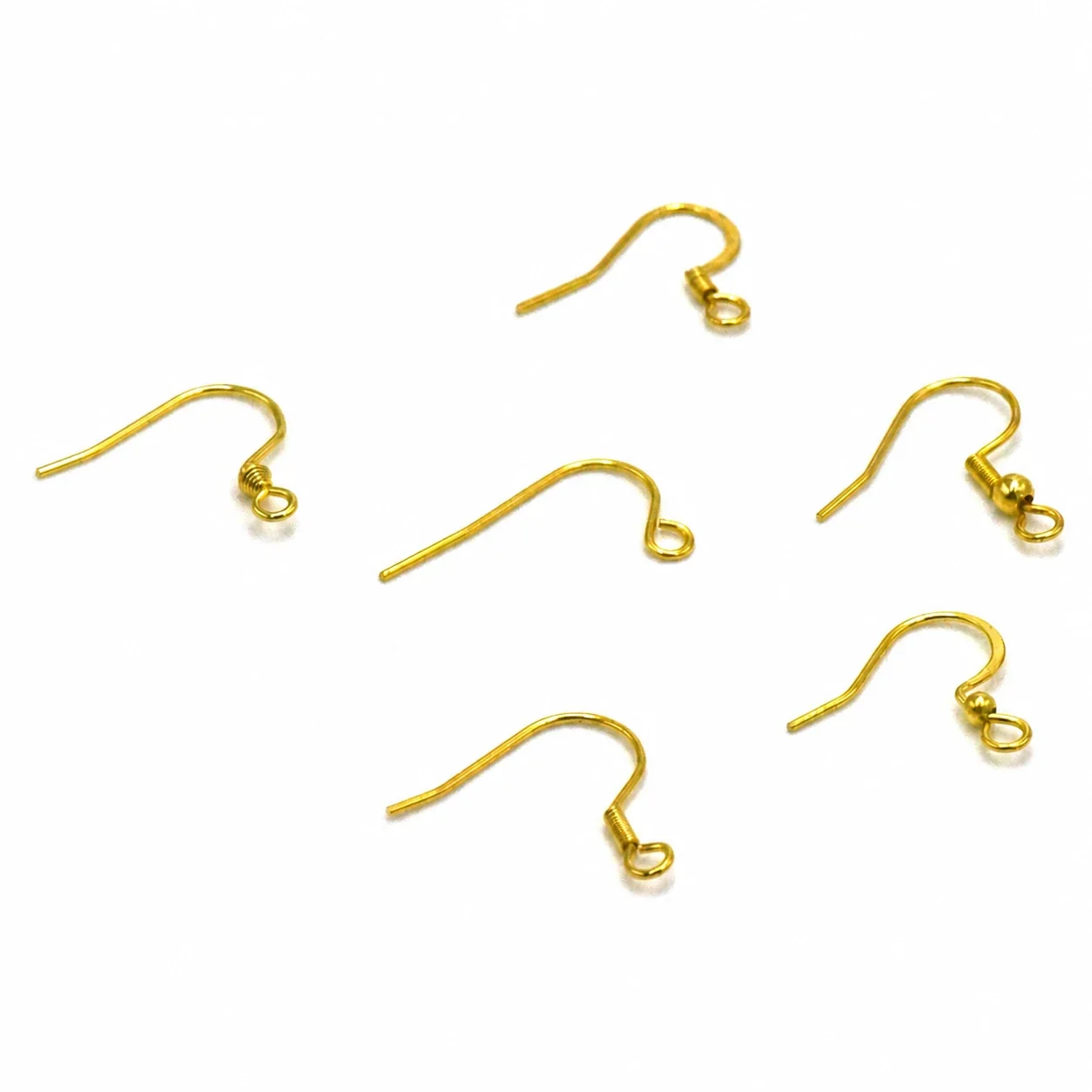 Sleek French Hook Coil Loop 316 Stainless Steel Earrings