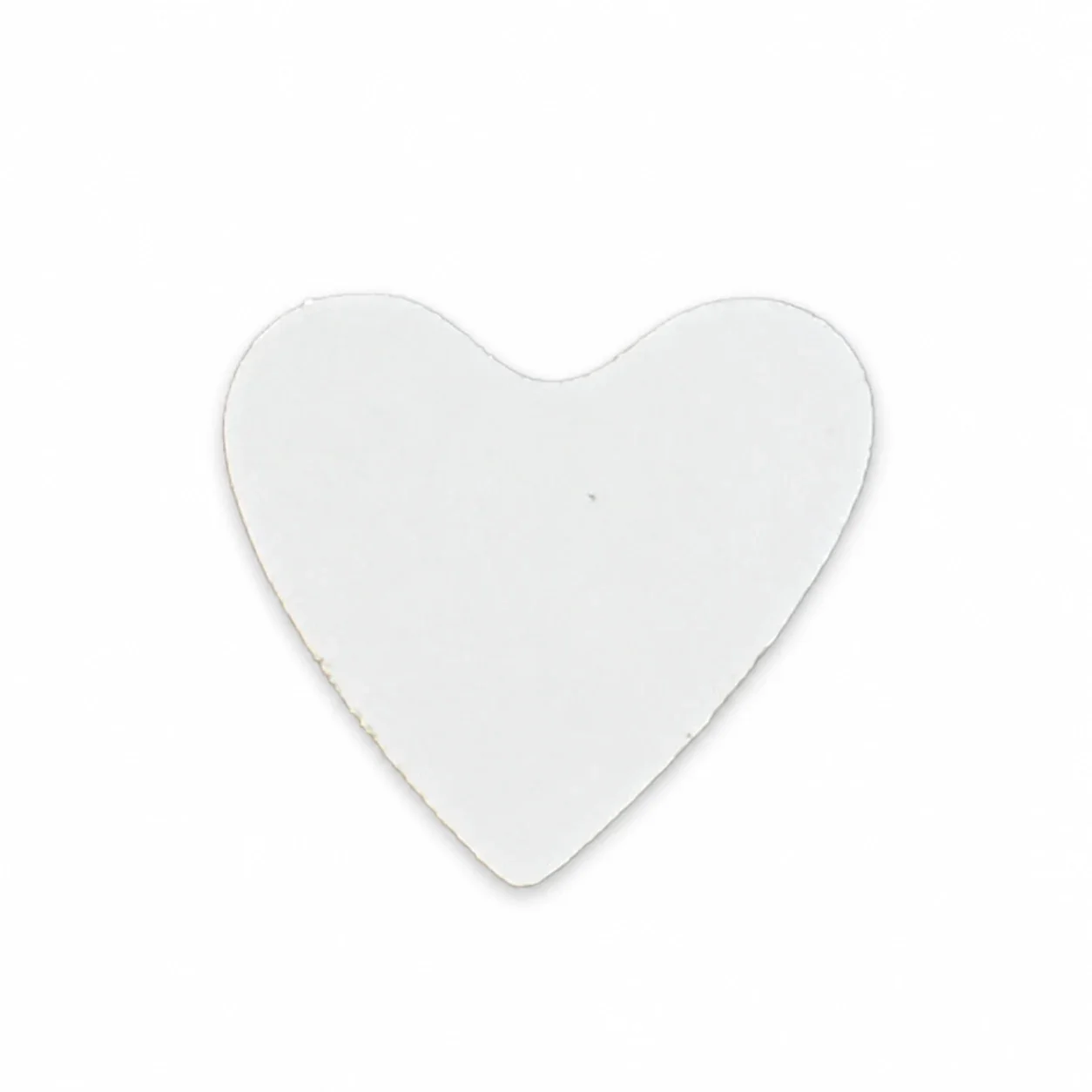 Polished 316 Stainless Steel Heart Locket Necklace - Aluminium Photo Insert of Without